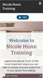 Mobile Screenshot of nicolehunn.com